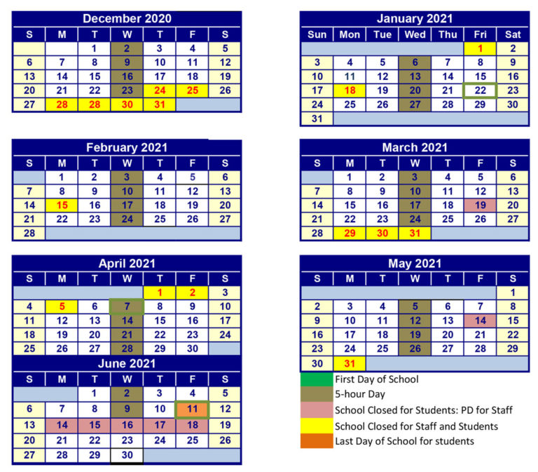 School Calendar - Children's Guild School of Baltimore