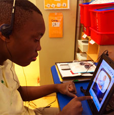 Virtual learning at The Children's Guild School of Prince George's County